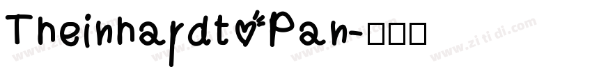 Theinhardt Pan字体转换